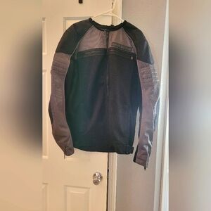 Harley-Davidson Black and Gray Warm Weather Jacket